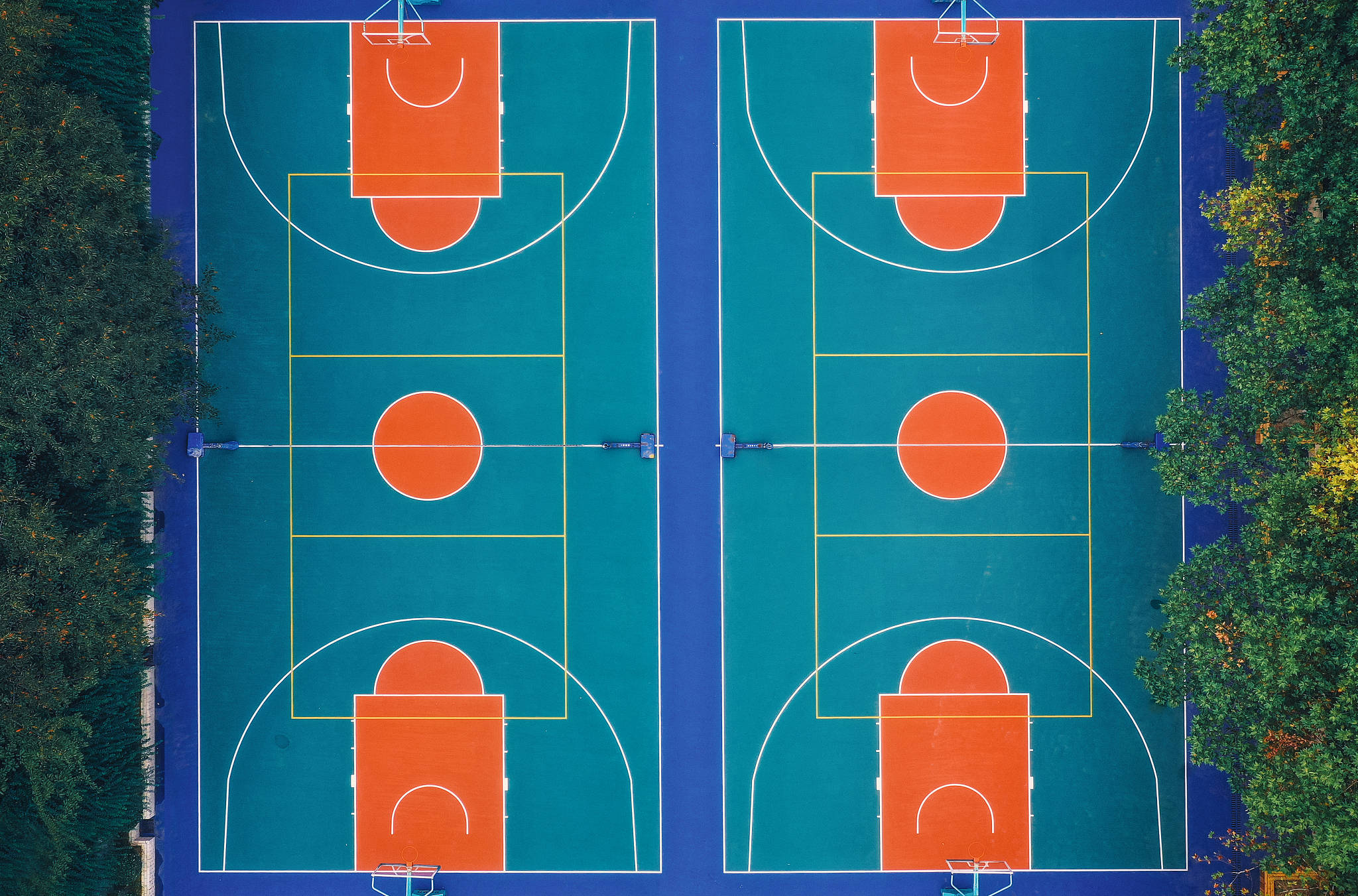leyu.体育(中国)官方网站篮球场地标准尺寸(图2)